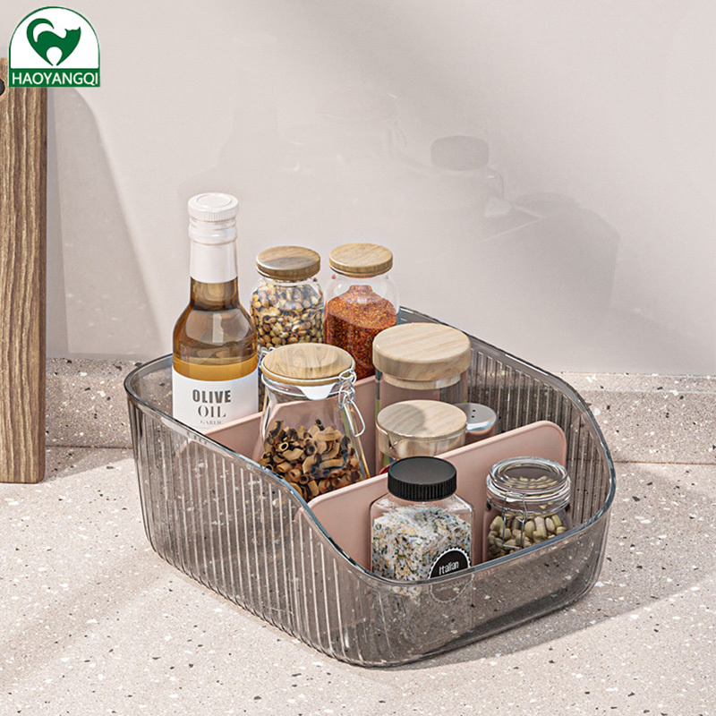 Máy tính để bàn lưu trữ hộp trong suốt mỹ phẩm mặt nạ tổ chức đa mục đích giỏ đồ ăn nhẹ hộ gia đình nhà bếp mảnh vỡ hộp lưu trữ tiết kiệm không gian
