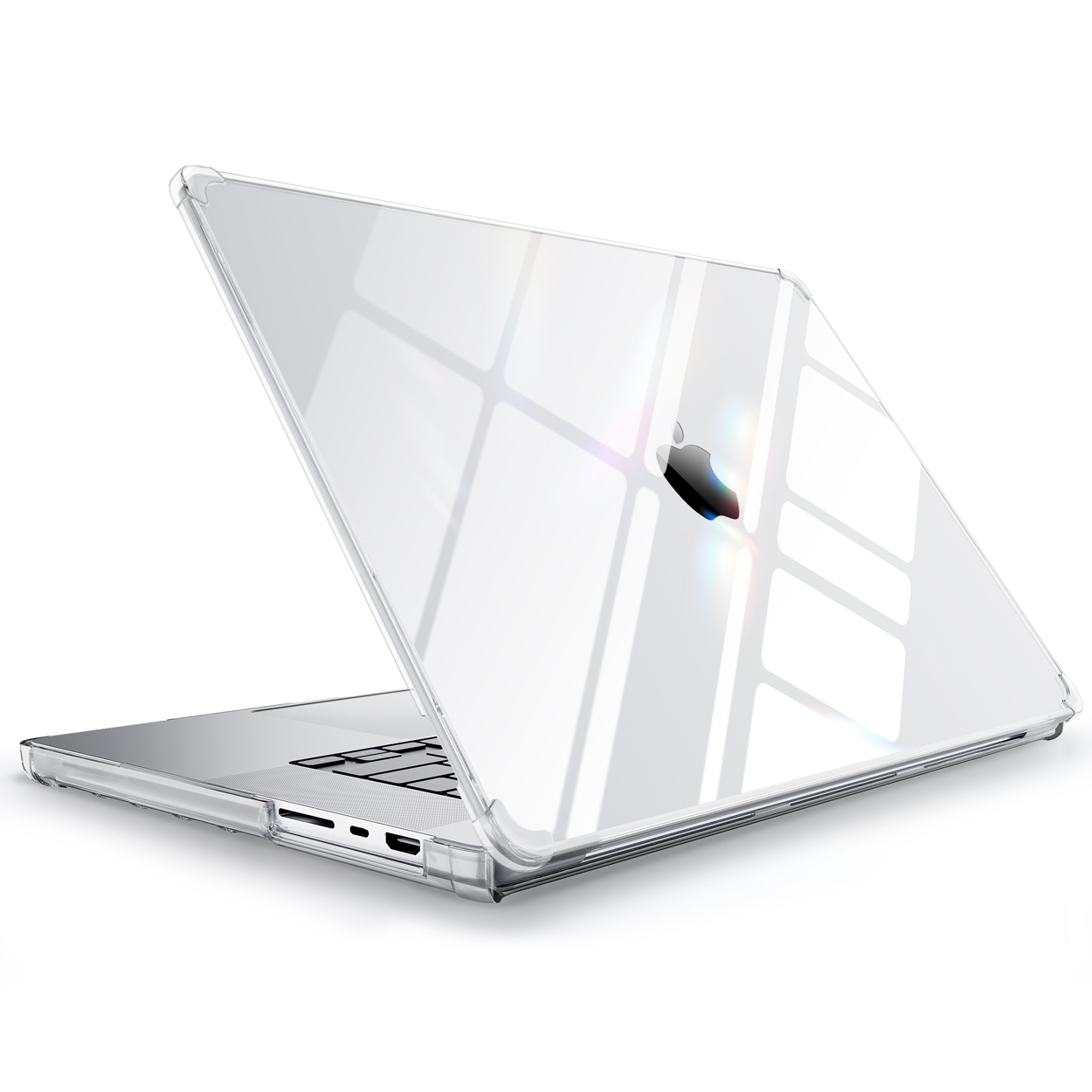 SUPCASE UB Clear for MacBook Pro 14 Inch M3 / M3 Pro / M3 Max (2023) A2779 M2 Pro / M2 Max (2023) A2442 M1 Pro / M1 Max (2021) Slim Clear Protective Scratch Resistant Cover with Touch ID