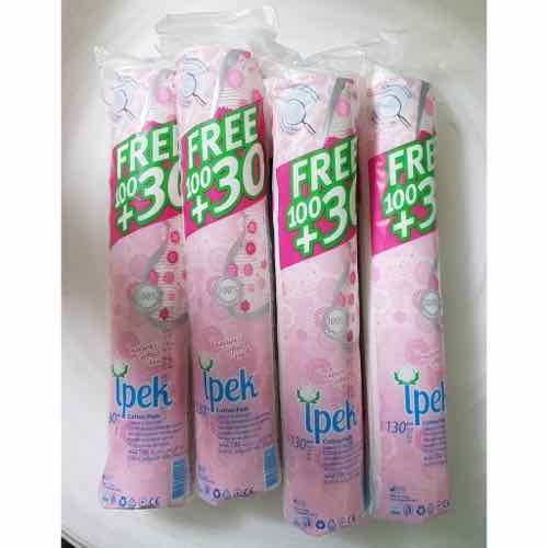 Bông tẩy trang Ipek 100 pcs+30 free