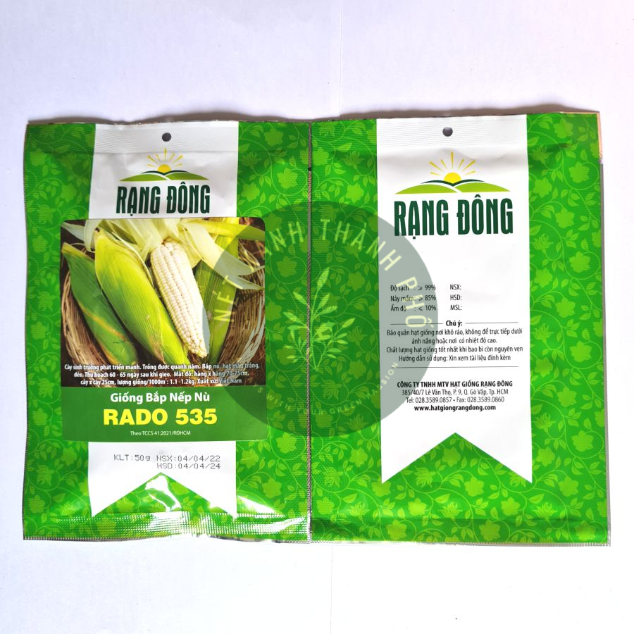 Hạt giống bắp nếp nù 50gr