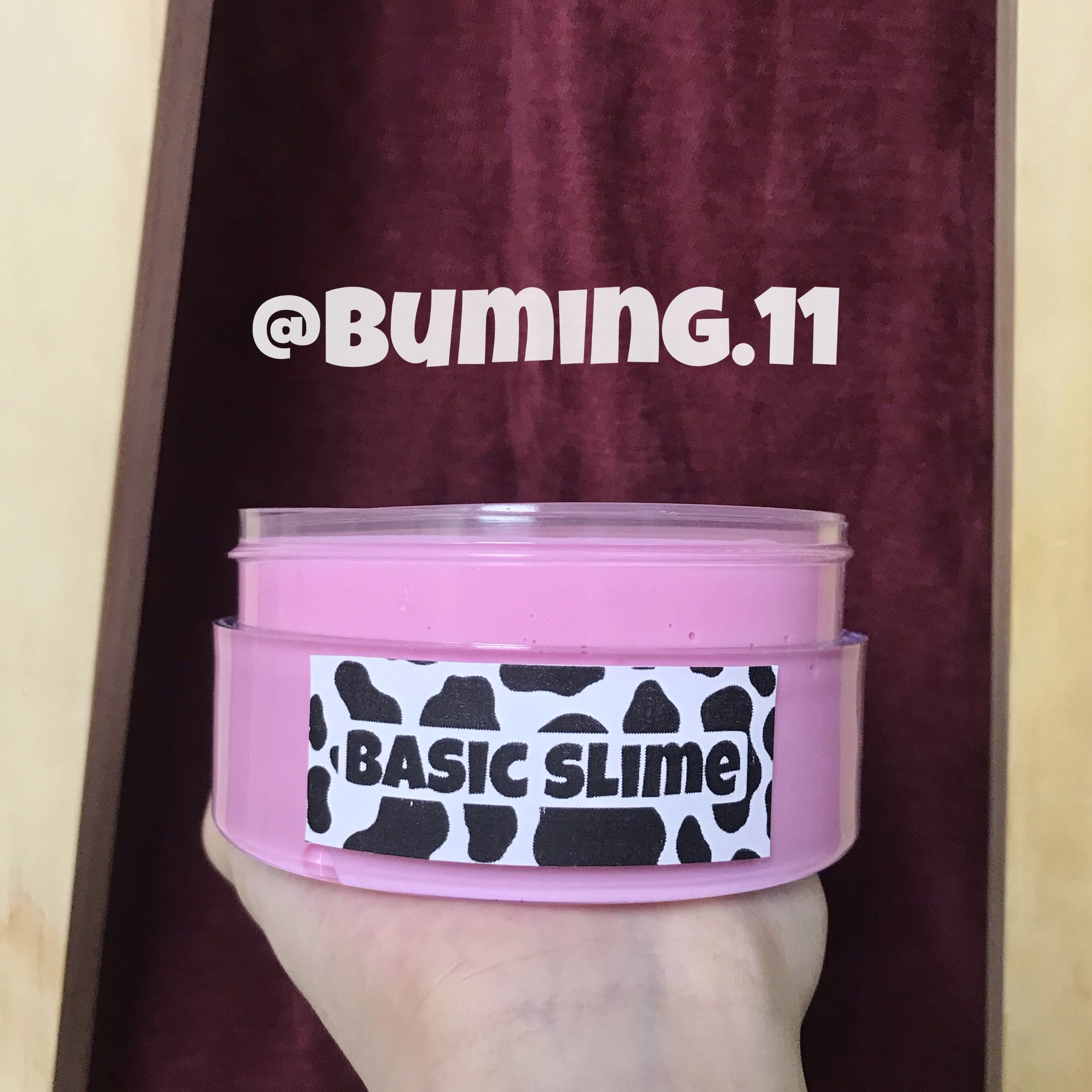 Slime Basic Màu Hồng