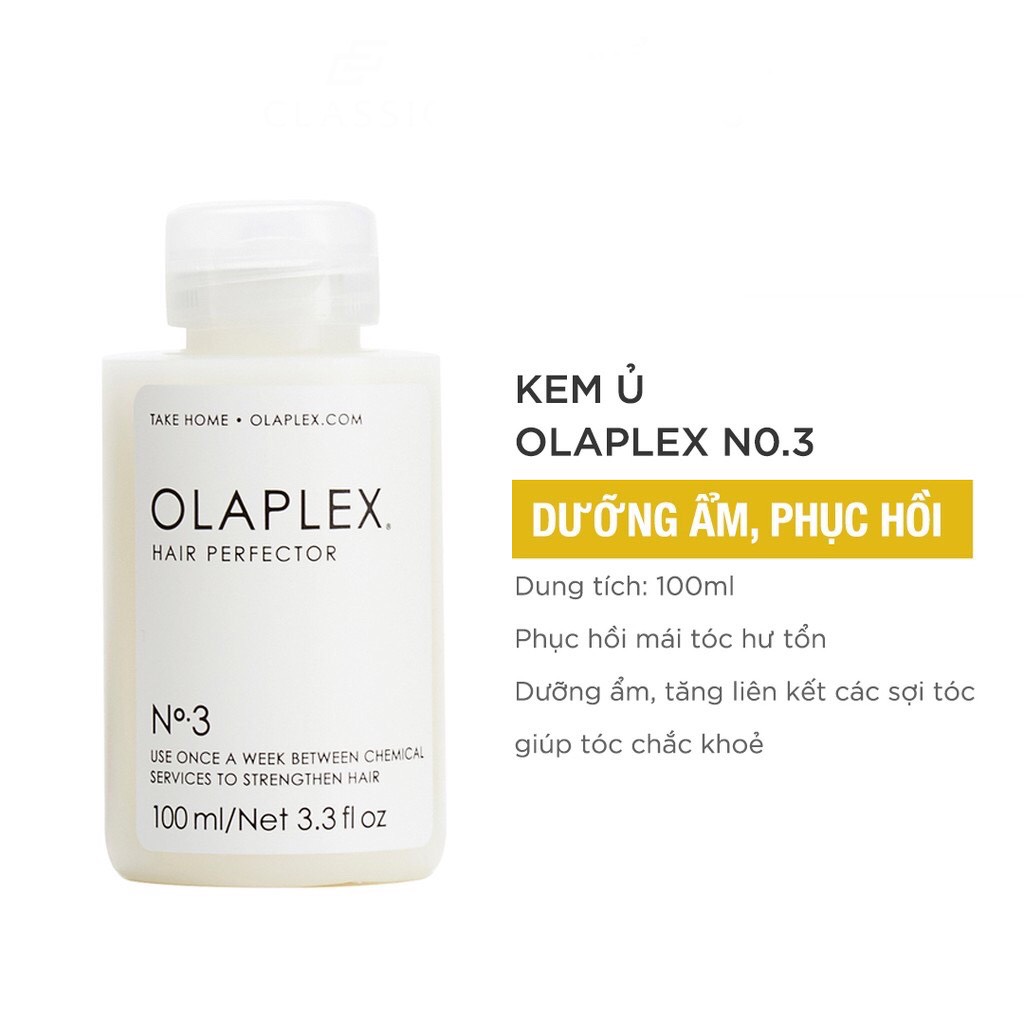[Chính Hãng] Olaplex No 3 Phục Hồi Tóc Hư Tổn 100ML