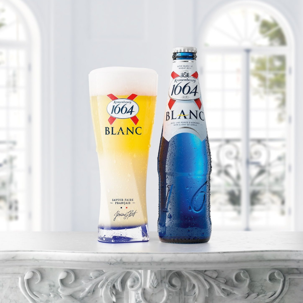 Thùng 24 Chai Bia Blanc 1664 330ml
