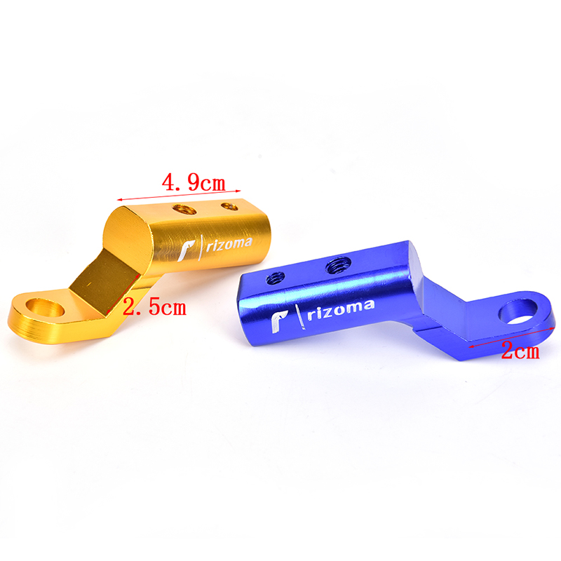 Sissi 1 Chiếc Giá Đỡ Mở Rộng Gương Chiếu Hậu Xe Máy Motowolf Giá Đỡ Bộ Chuyển Đổi