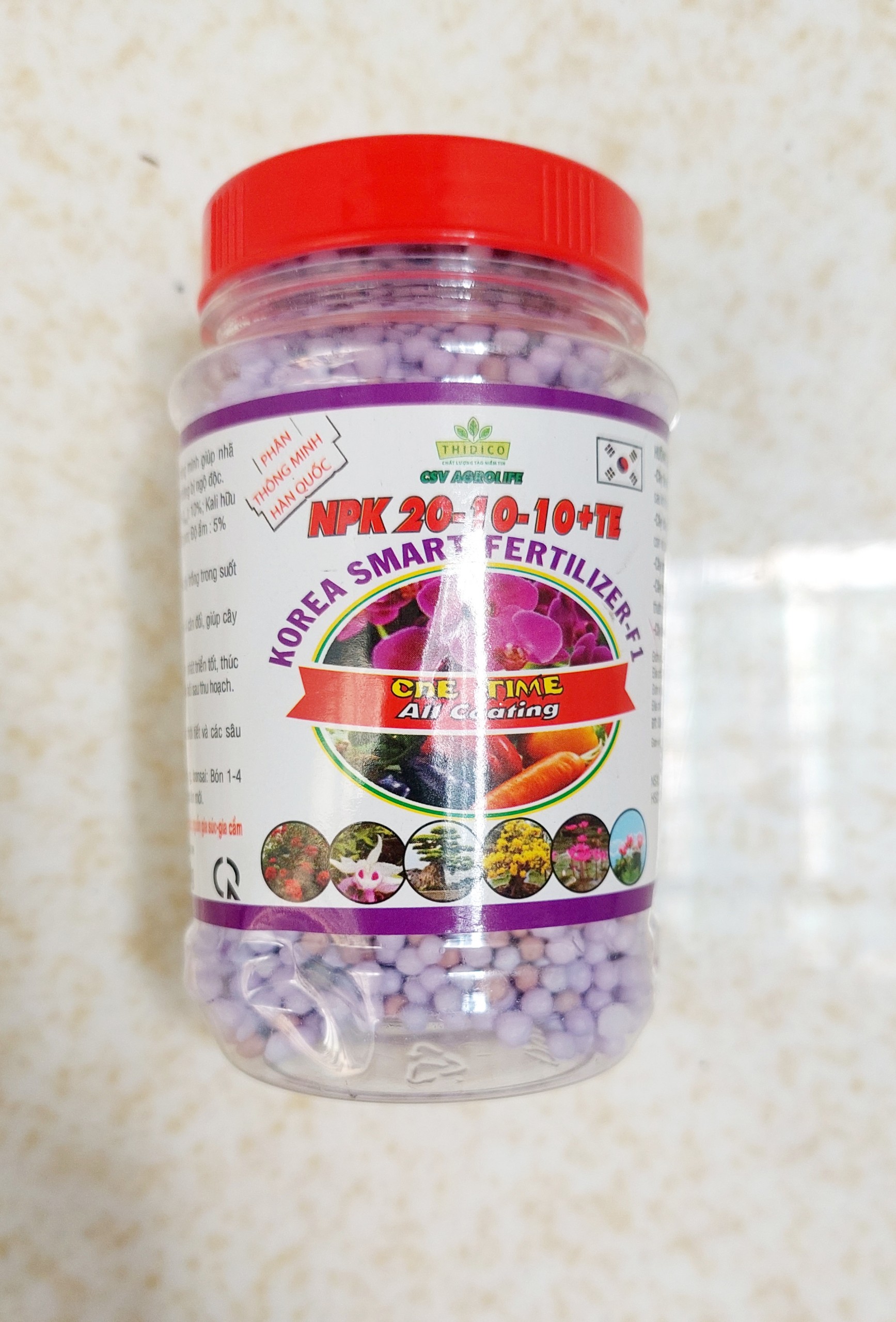 Phân Tan Chậm Hàn Quốc 20-10-10+TE
