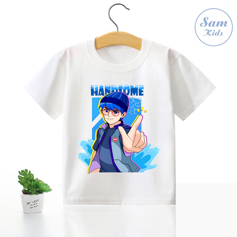 Áo Thun Hero Team Phong Cận Mr.Vịt Simmy Sammy Các Bé Cực Thích