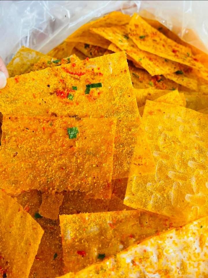 Combo 5 bịt bánh tráng phô mai tôm hành 50gr