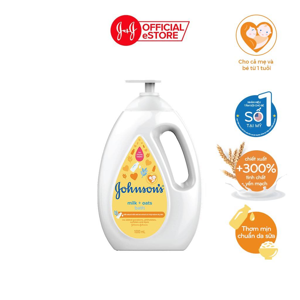 Sữa tắm Johnsons Baby 1000ml