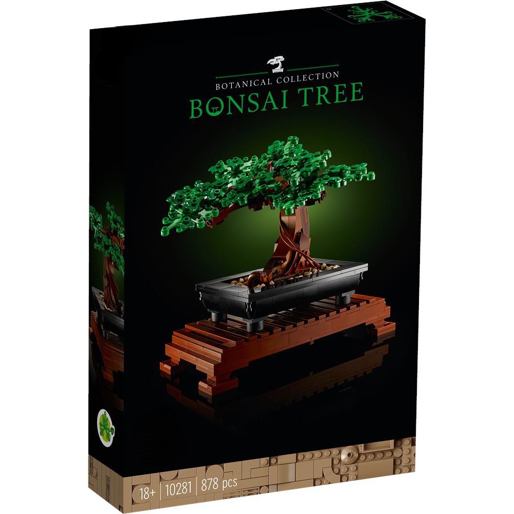 Bộ Đồ Chơi Lắp Ráp LEGO Cây Bonsai 10281 (878 Miếng)
