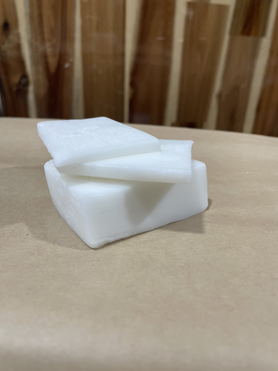 Phôi Xà Phòng Từ Dầu Cọ và Glycerin[White Melt & Pour Soap Base][100gram][phôi đục]