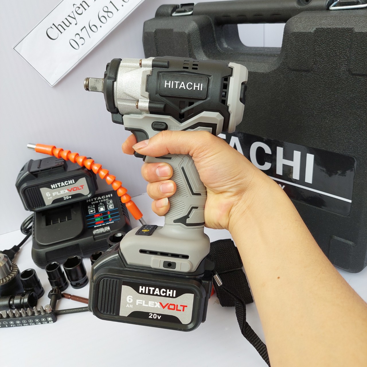 Siết Bulong Hitachi 20v Công Nghệ Mới 2022