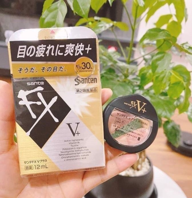 Nước nhỏ mắt nhật bản sante fx neo 12ml vàng