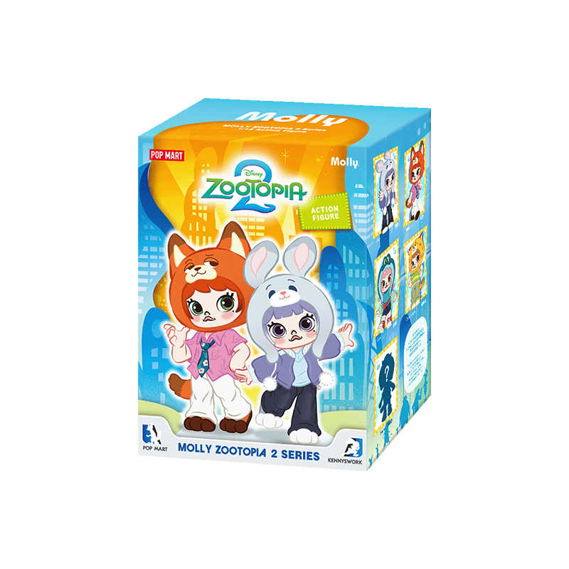 Local Delivery] POP MART MOLLY ZOOTOPIA 2 Series 1/12 Action