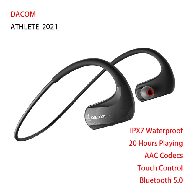 ~ tai nghe bluetooth dacom athlete g93 chống nước ipx7 sử dụng pin 20 giờ tai nghe thể thao