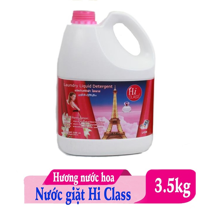 Nước giặt xả hương nước hoa hi-class 3000ml - thái lan