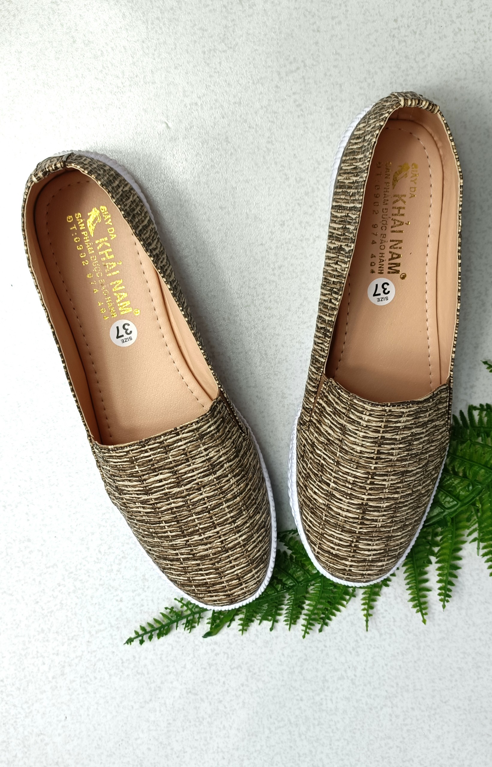 GIÀY LƯỜI NỮ KHẢI NAM IN3D PHONG CÁCH