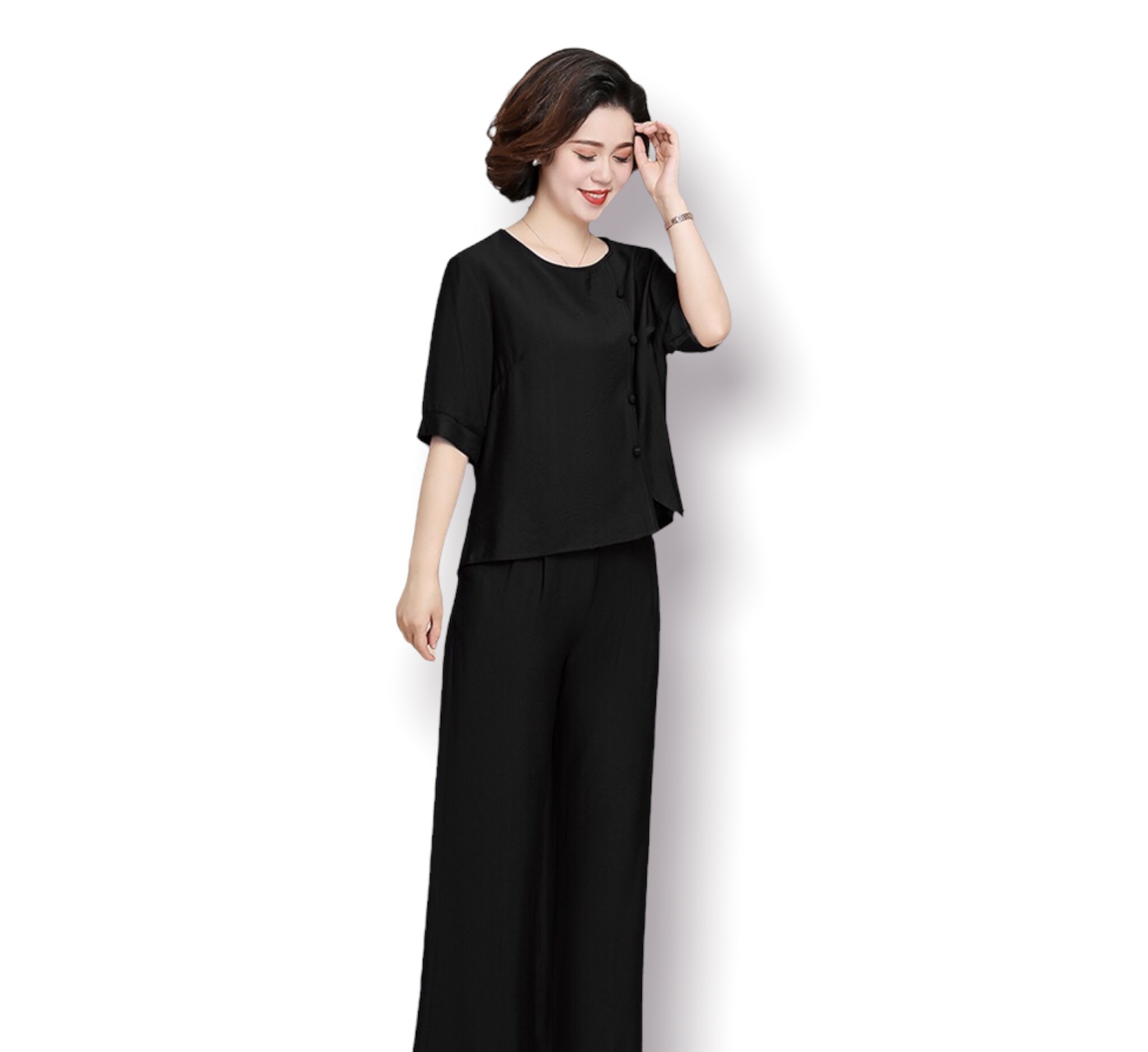 set bộ trung niên cao cấp(thời trang trung niên Aniagreen) TV06-322