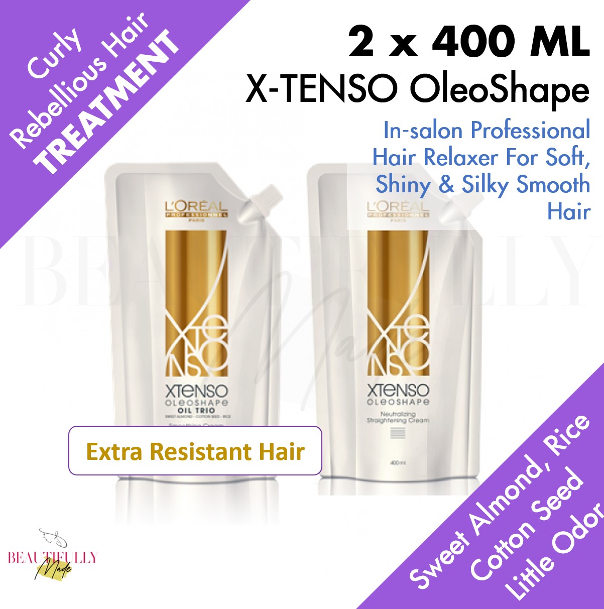 Buy L'Oreal Professionnel X-Tenso Smoothing Cream - NORMAL HAIR Online in  India | Pixies