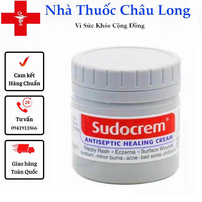 Kem chống hăm sudocrem uk 60g 125g - hàng nội địa