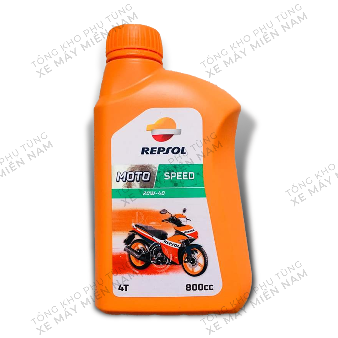 Nhớt repsol 20w40 moto speed 4t 800ml
