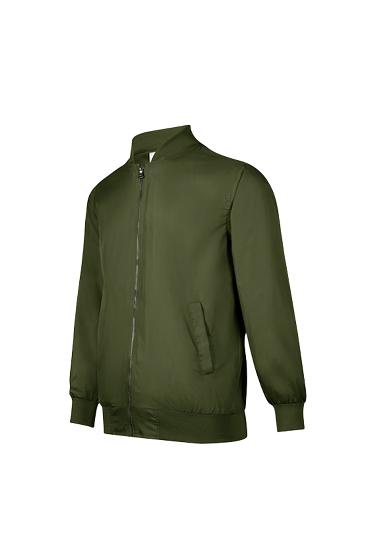 Full zip bomber on sale jacket