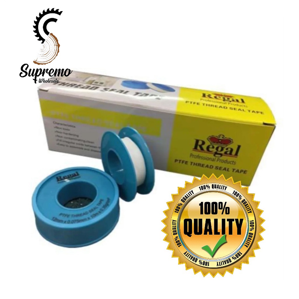 Thread sealing tape [SG Local Seller] Regal PTFE Thread Seal Tape