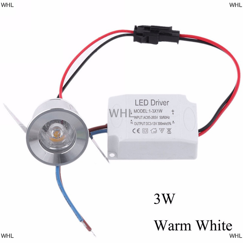 Whl đèn rọi mini âm tường 1/3w đèn âm trần led gắn trần