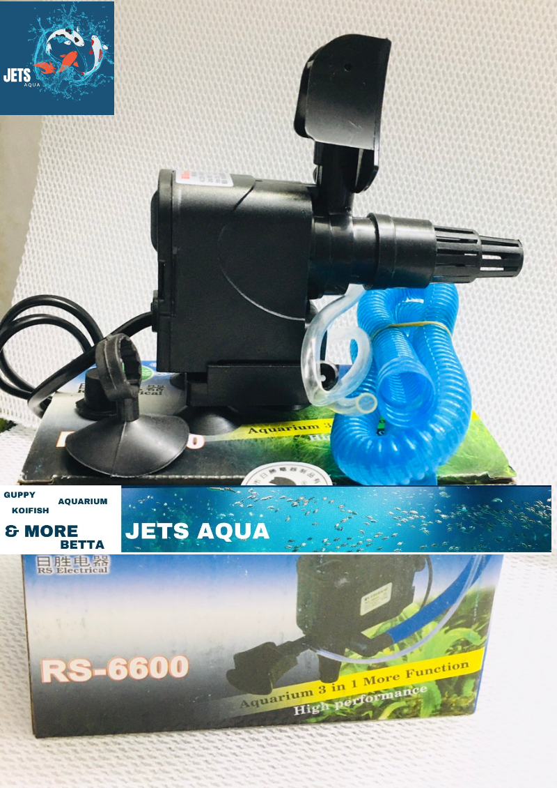 Máy Bơm Nước RS 6600 (12W 800L/H) Dành Cho Hồ Cá Cảnh