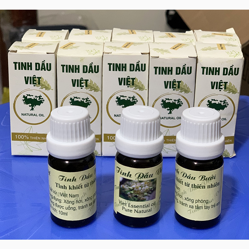 Tinh Dầu Thiên Nhiên Nguyên Chất Xông Phòng Khuyếch Tán Thơm Phòng Chai Thủy Tinh 10ml