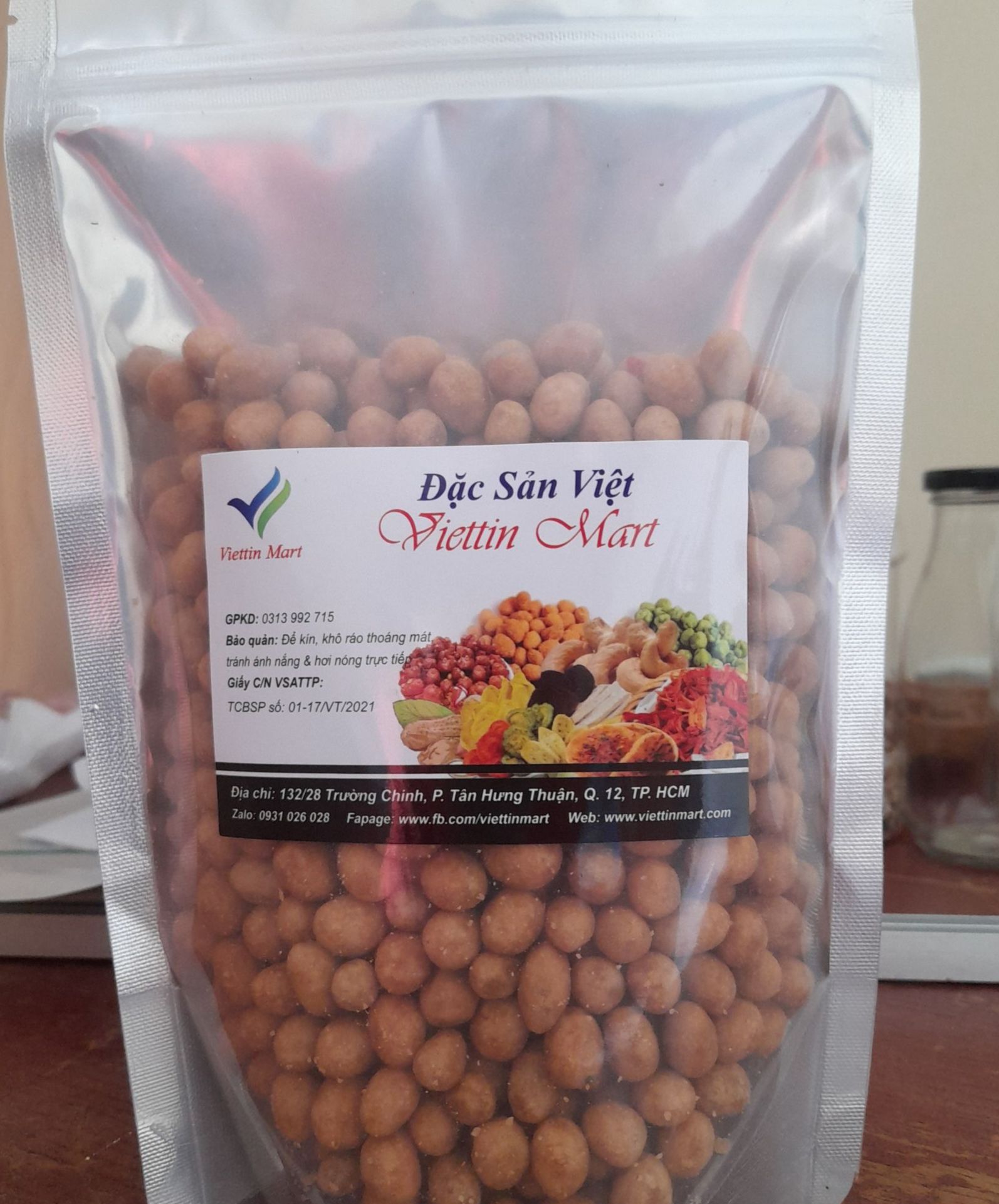 Combo 0.5kg đậu phộng da cá vị nước cốt dừa