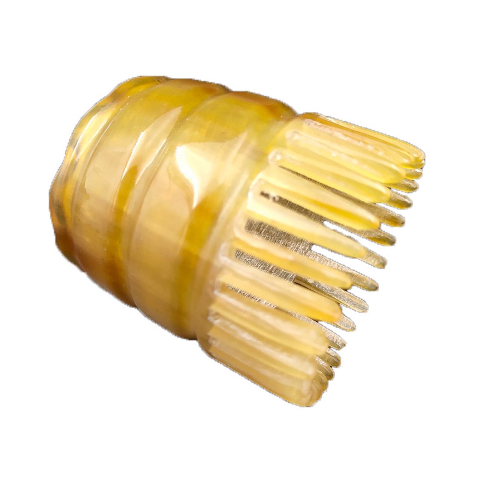 Natural Horn Massage Comb Wide Teeth Scalp Meridian Scraping Head Body Acupoint Massage Brush Acupture Therapy Anti-Static
