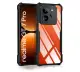 For Realme GT 7 Pro 5G - AirEDGE Technology | 360 Degree Camera Protection | Transparent Hybrid Back Case Mobile Cover - Black RealmeGT7ProXundd. 