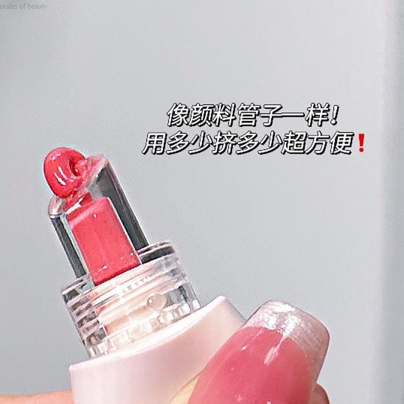 HERORANGE~Son Bóng Dưỡng Ẩm Bóng Mượt  Ánh Pha Lê