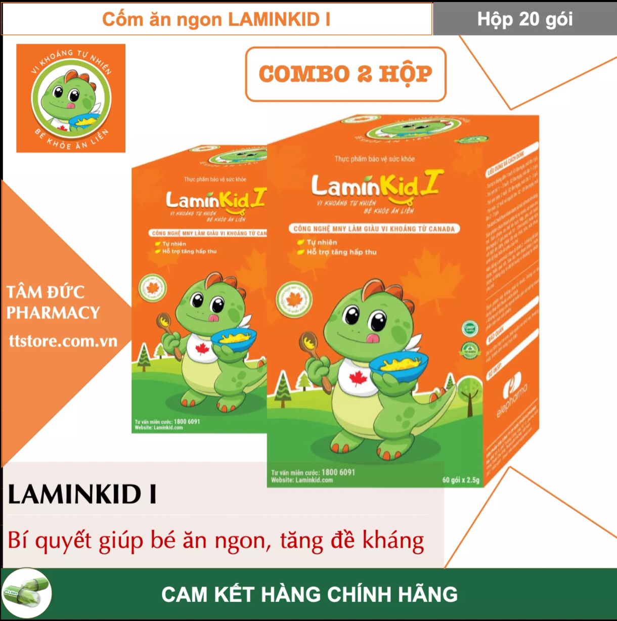 LAMINKID I [LAMINKIDI LAMIN KID] - GIÚP TRẺ ĂN NGON