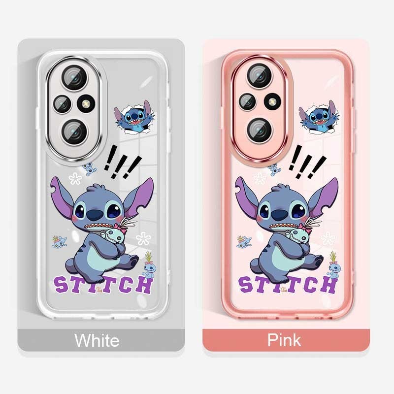 Honor 200 Pro 200Pro HONOR200 Lite Casing Scared Stitch Demon Plated Camera Frame Case Straight Side Casing. 