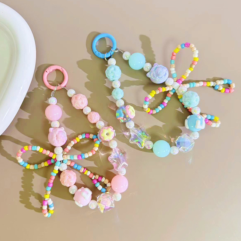 Color%20Bowknot%20Beaded%20Key%20Chain%20Sweet%20Phone%20Pendant%20W/Card%20Anti-Lost%20Wrist%20Strap%20Earphone%20Case%20Lanyard%20Bag%20Decor%20-%20Image%204