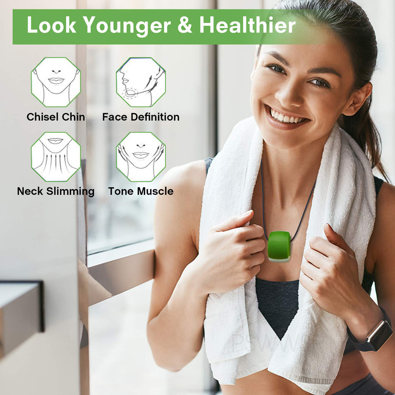 Jaw Exerciser Fitness Face Masseter Double Chin Remover Silica Gel Face Fitness Ball Facial Muscles Trainer Jawline. 