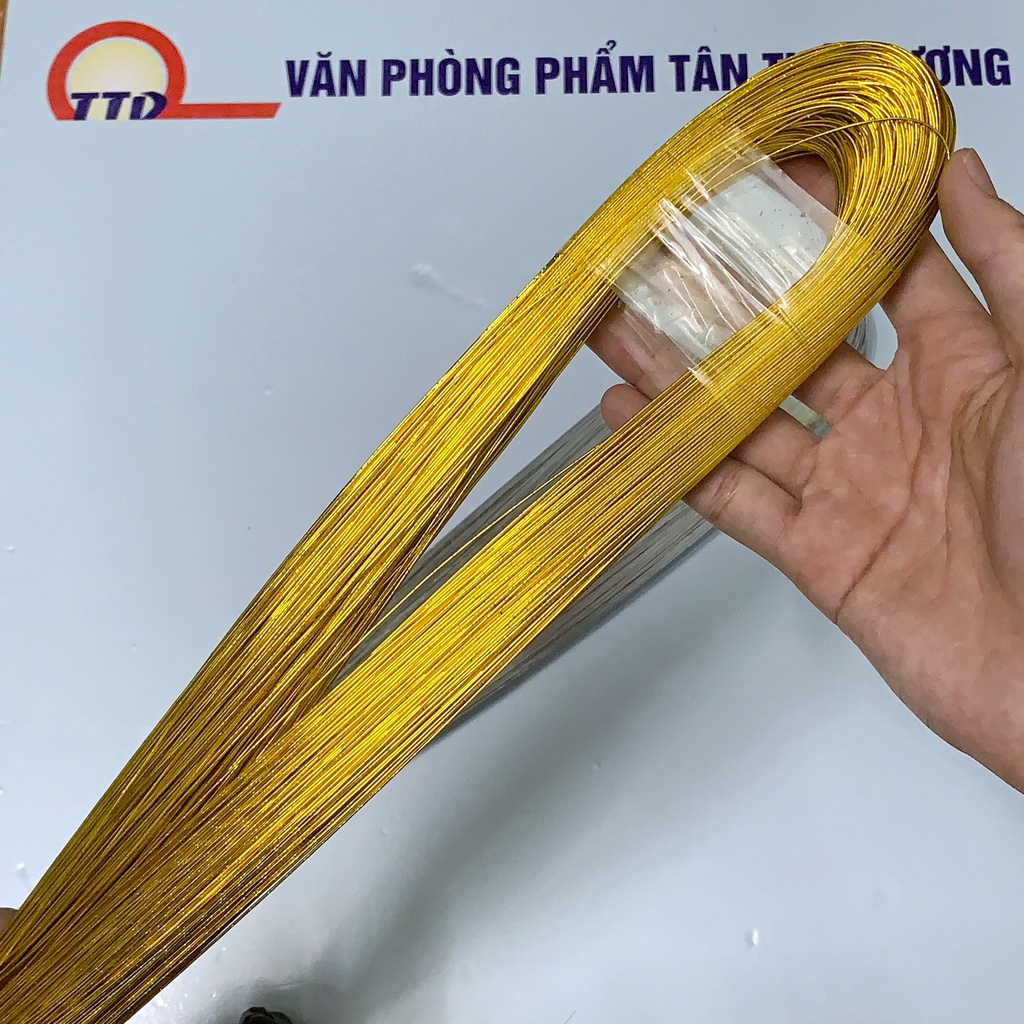 Kẽm xi làm hoa kim tiền - 1kg - làm hoa cành vàng lá ngọc- cây tiền - hoa len sợi - handmade