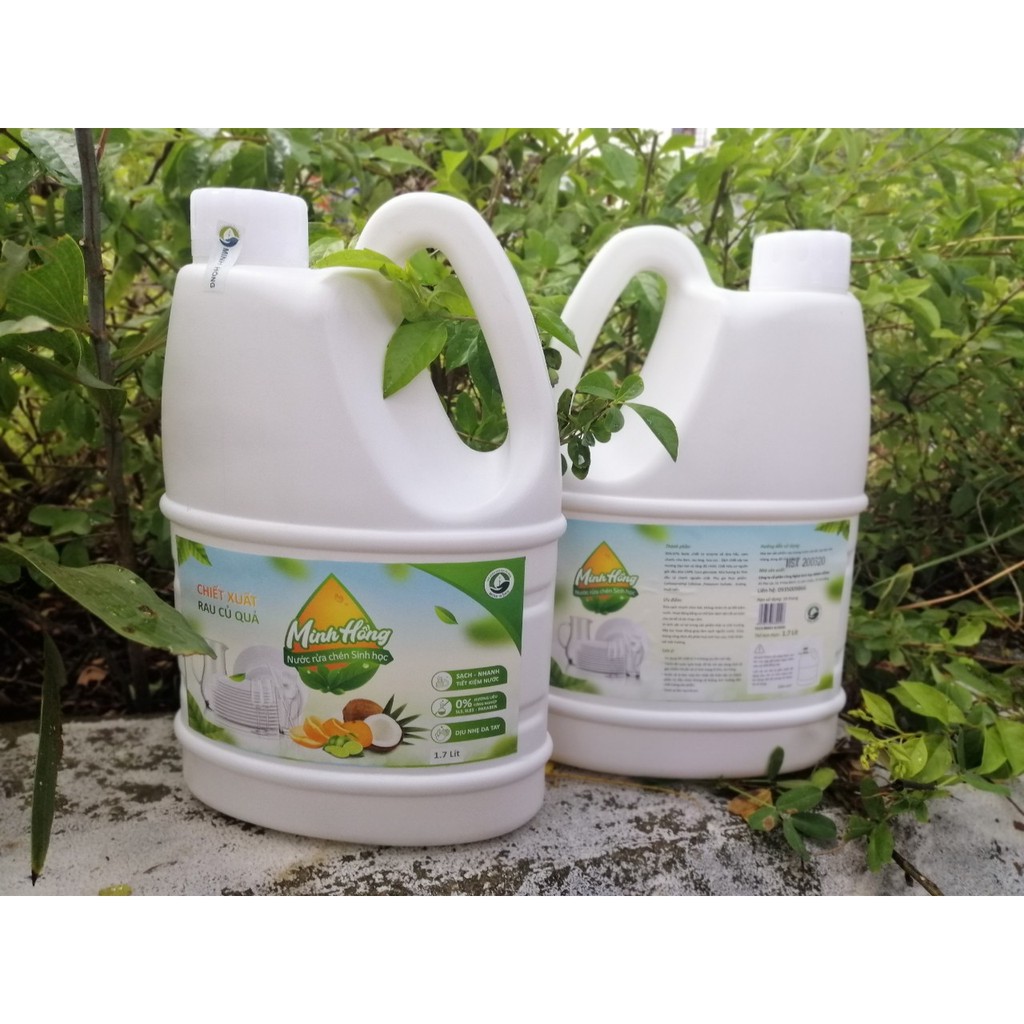 NƯỚC RỬA CHÉN SINH HỌC MINH HỒNG 1.7L, 4.2L