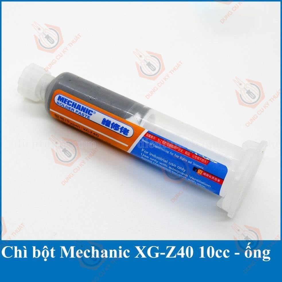 Ống thiếc hàn - kem hàn mechanic xgz40 xg-z40 10cc _