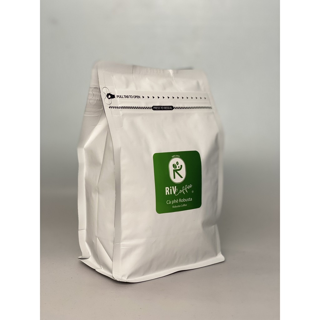 Cà phê Robusta Dakmil chế biến ướt RiV Coffee - 250g/500g