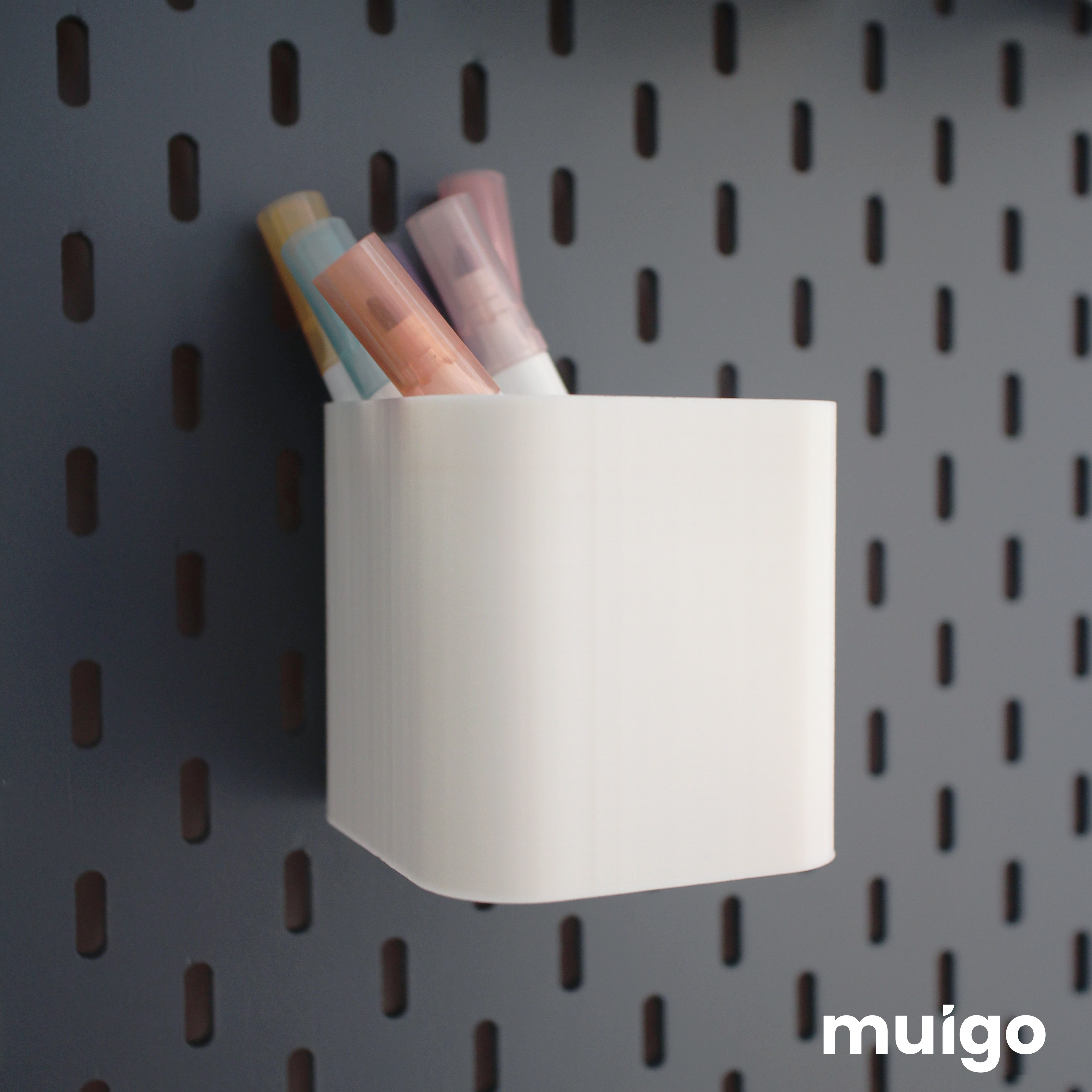 Cốc đựng phụ kiện bảng cài Pegboard