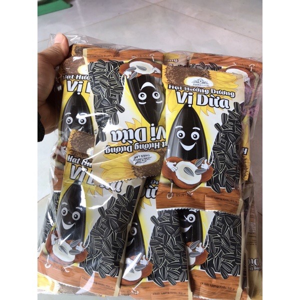 COMBO (25 GÓI) HẠT HƯỚNG DƯƠNG THIÊN LAN VỊ DỪA (40G)