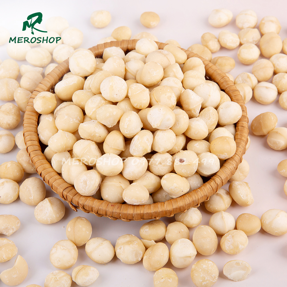 250gram nhân hạt macca daklak sấy chín loại 1