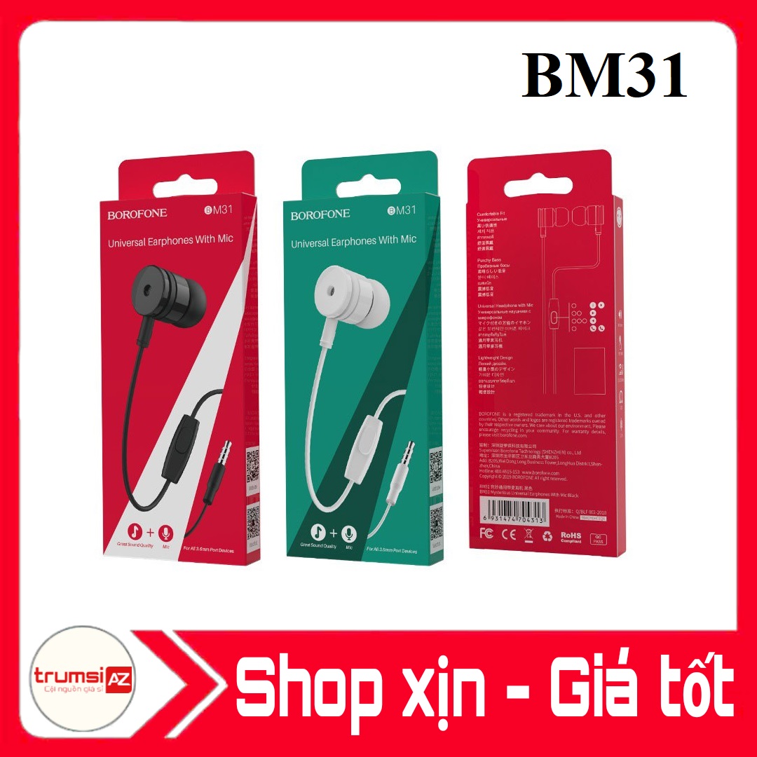 Tai nghe Borofone BM31
