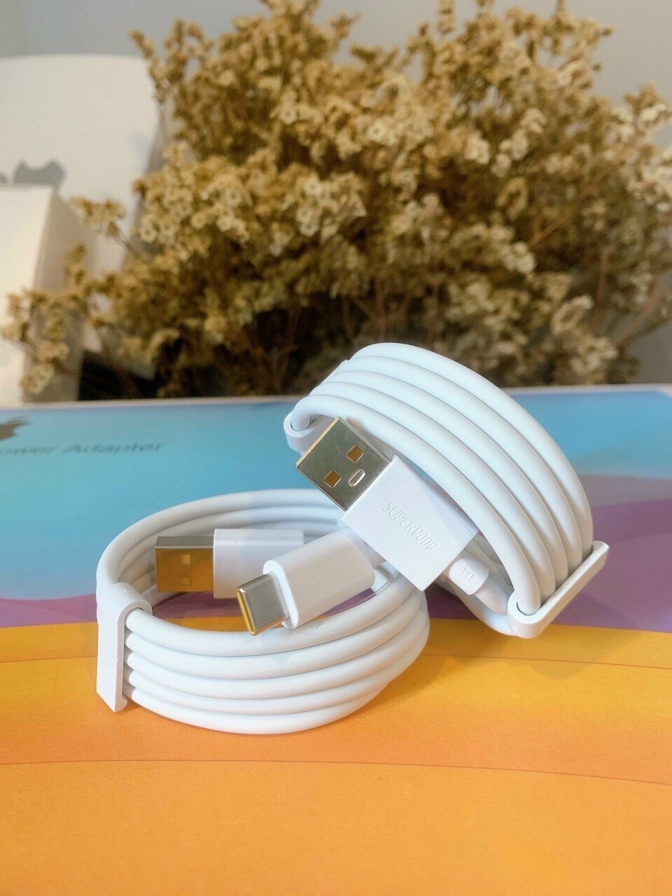 Cáp sạc nhanh Xiaomi 6A USB-Micro USB-TypeC