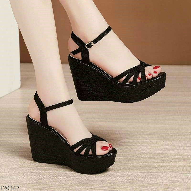Giày sandan đế xuồng thắt nút 10f