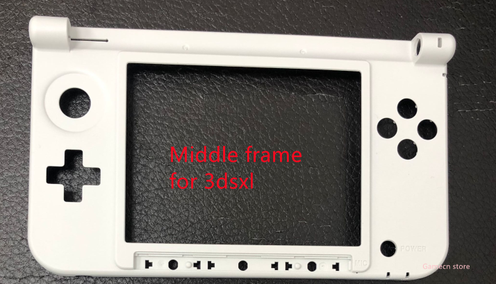 【Be worth】 Replacement Housing Middle or Top upper plastic Frame For 3DS XL for 3dsxl case white/black.