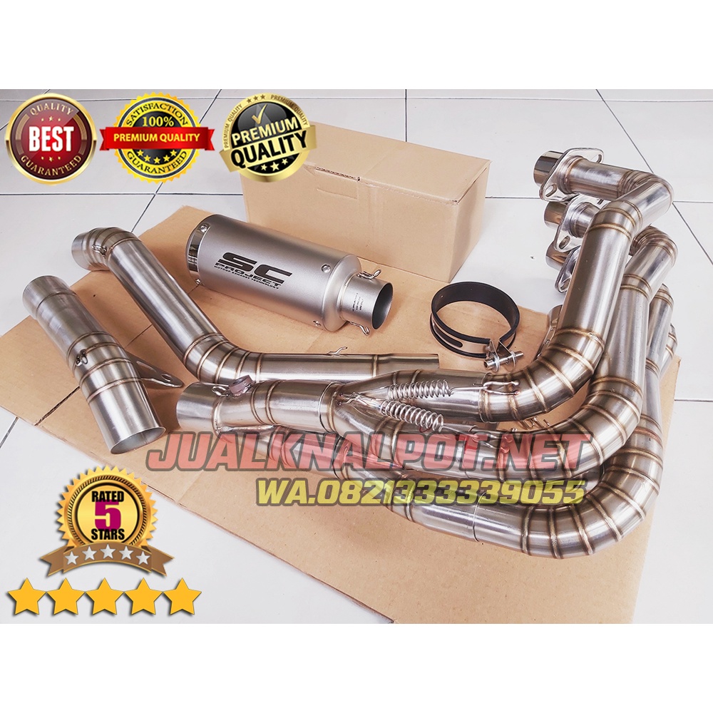 Knalpot ZX25R SC Project IMPORT Titanium SB Full System Suara MotoGP |  Lazada Indonesia