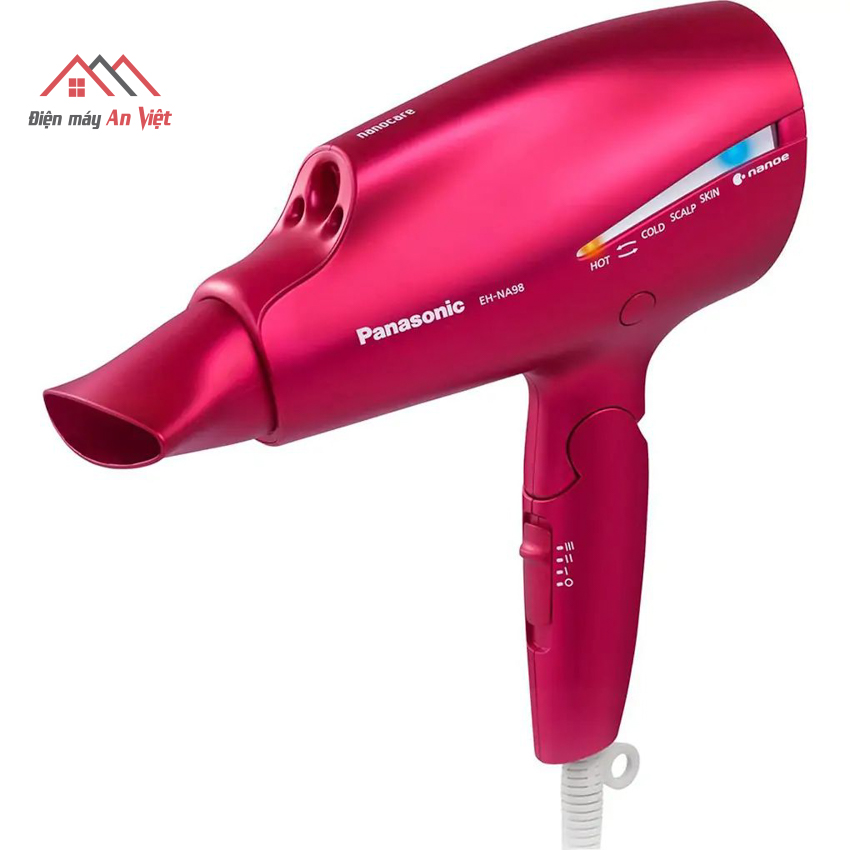 Máy sấy tóc nanoe 1800w panasonic eh-na98rp645 - hàng chính hãng